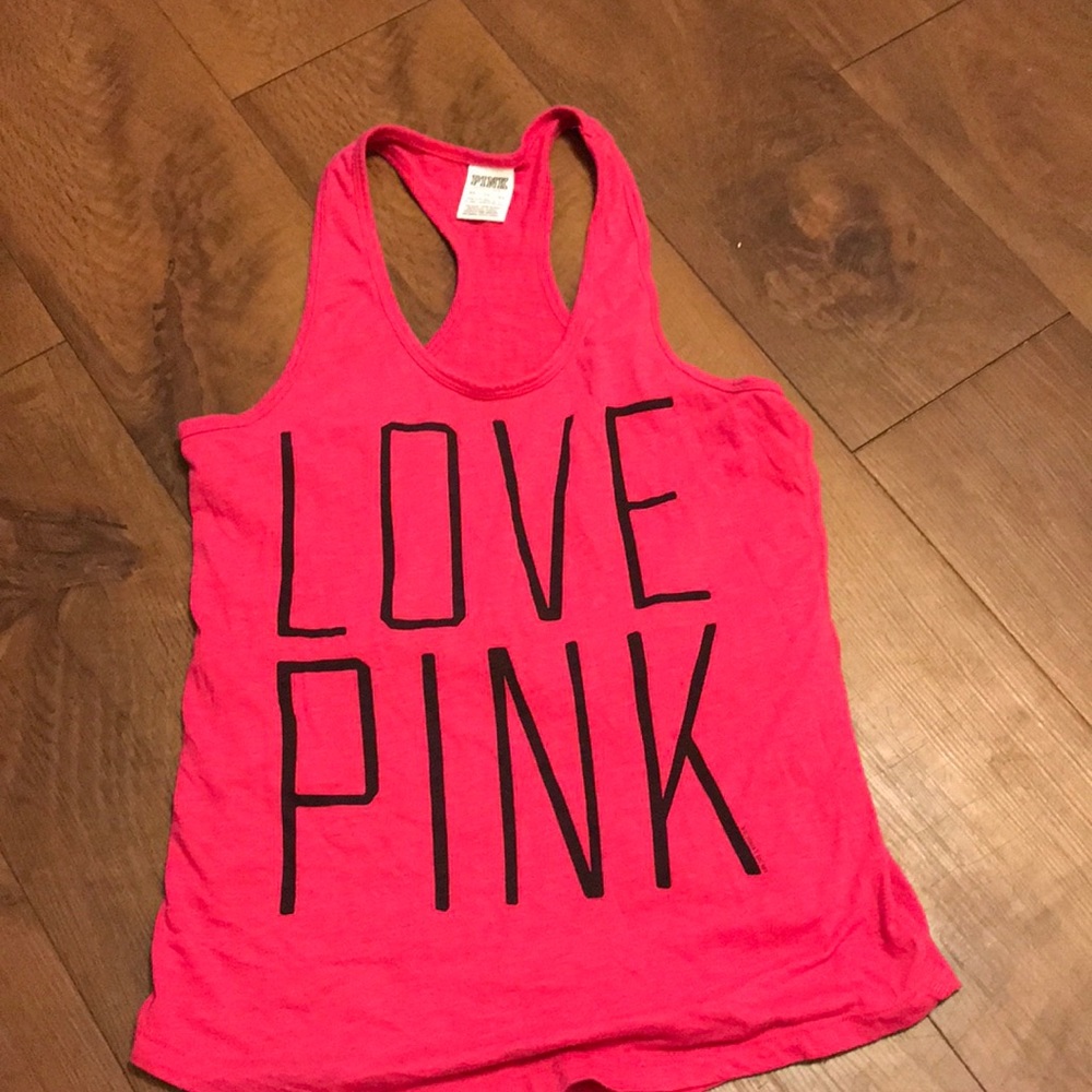 VS pink tank top